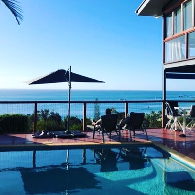 BANYANDAH WATERS BEACH HOUSE!
Private inground Pool with stunning ocean views!