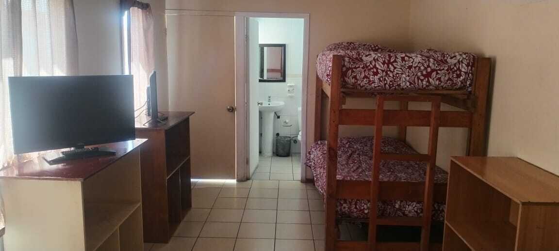 Standard Quadruple Room | Bathroom | Shower, towels, soap, toilet paper