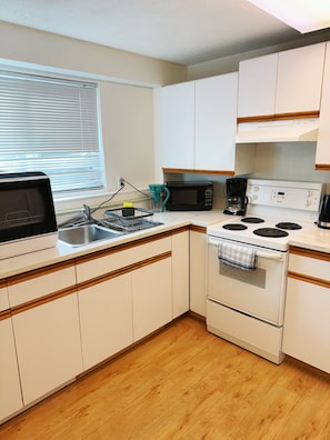 Oven, stovetop, dishwasher