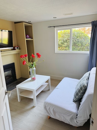 TV. 10min to Ferry.30 mins to airport. Family sized separate entrance.Pets-friendly.