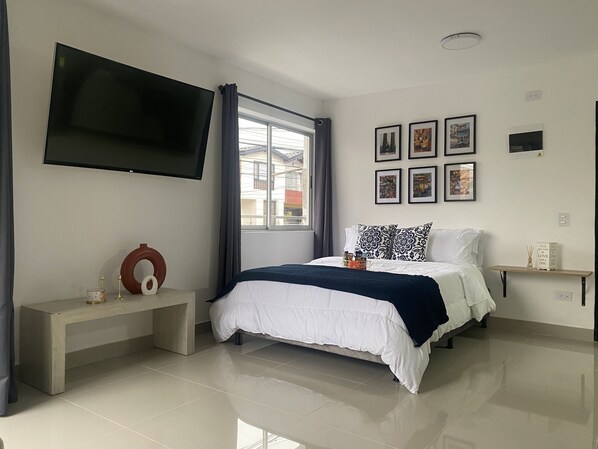 1 sovrum, strykjärn/strykbräda, wi-fi och sängkläder