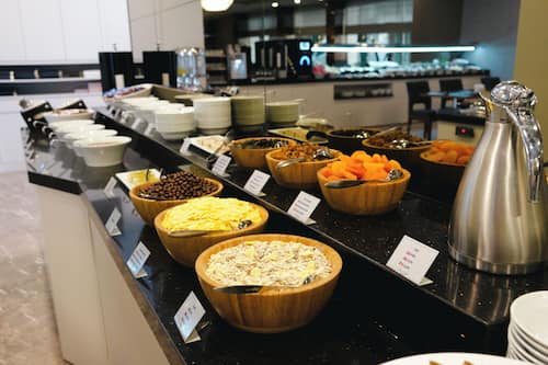 Breakfast buffet