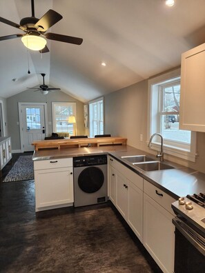 Private kitchen - Enjoy the Lake Views from this adorable completely remodeled home in Angola NY. (Angola)