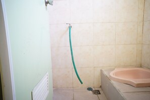 Basic-Einzelzimmer | Badezimmer | Dusche, Seife