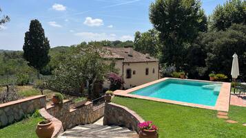 Seasonal outdoor pool