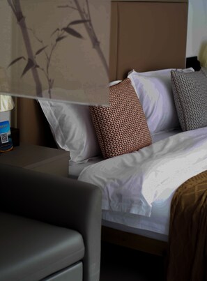 Wifi gratis y ropa de cama