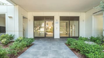 Voorkant van accommodatie