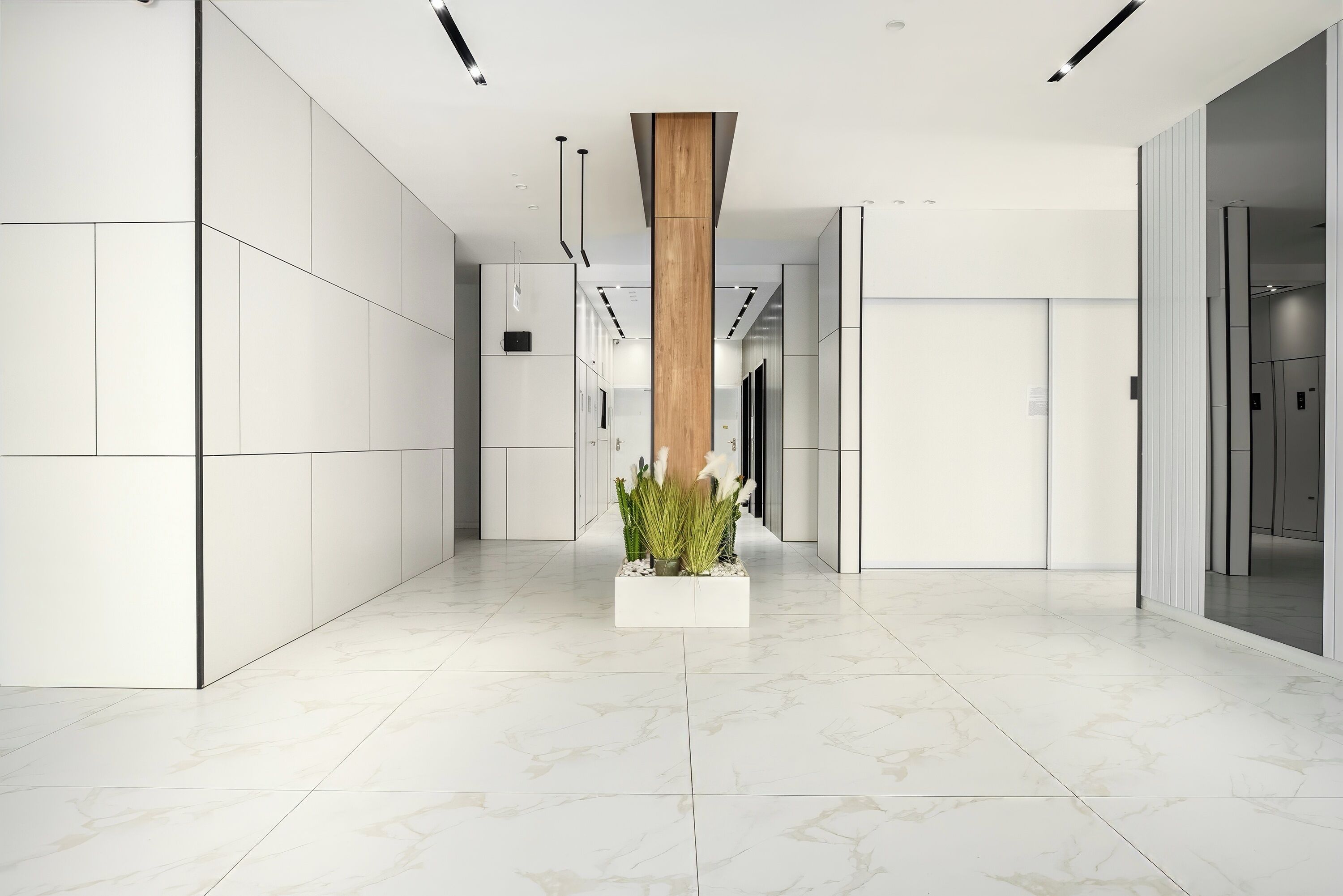 A szálláshely homlokzata