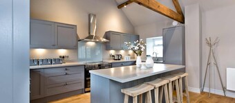 Manifold Barns, luxurious converted barns with fabulous games room, close to Wirksworth.