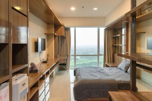 Studio | Mini-bar avec articles gratuits, Wi-Fi gratuit, draps fournis