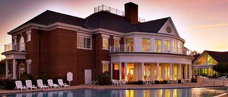 Indoor pool, a heated pool
