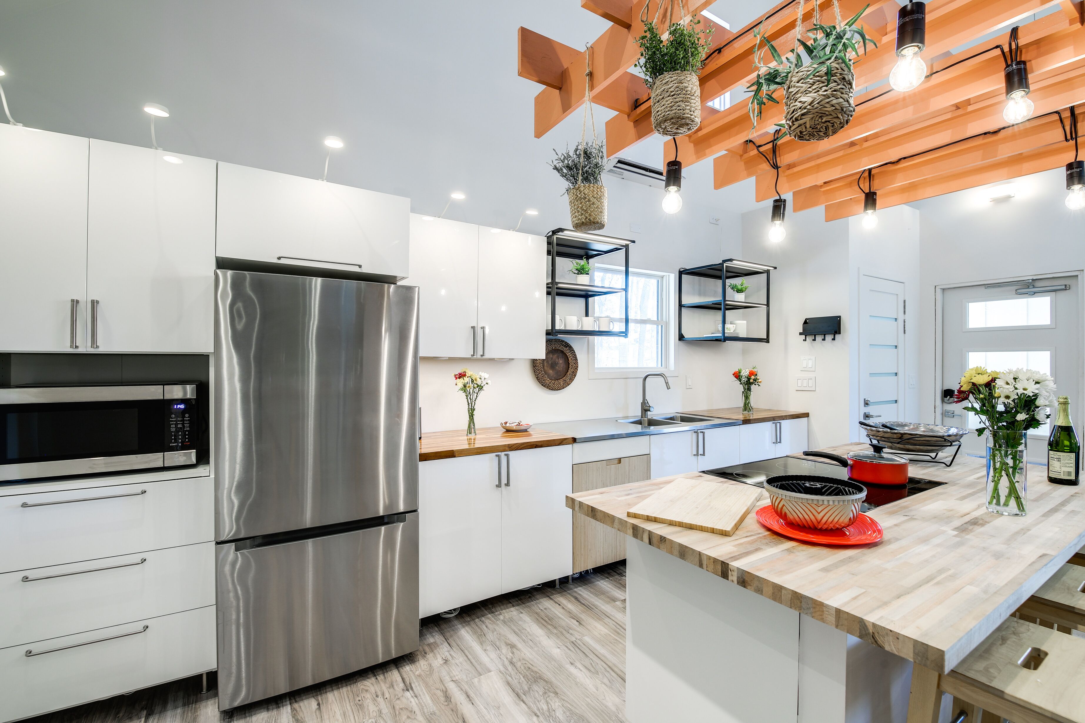 Microwave, oven, stovetop