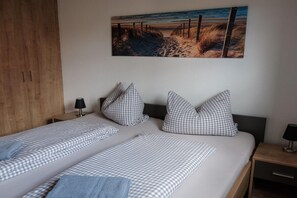 3 soverom og reiseseng for barn