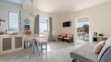 Basic House | Living area | Flat-screen TV