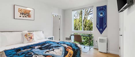 1 habitación, tabla de planchar con plancha, wifi y ropa de cama