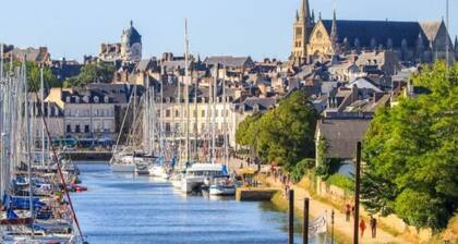 Port Vannes - Bretagne SUD T2 Calme Avec Terrasse