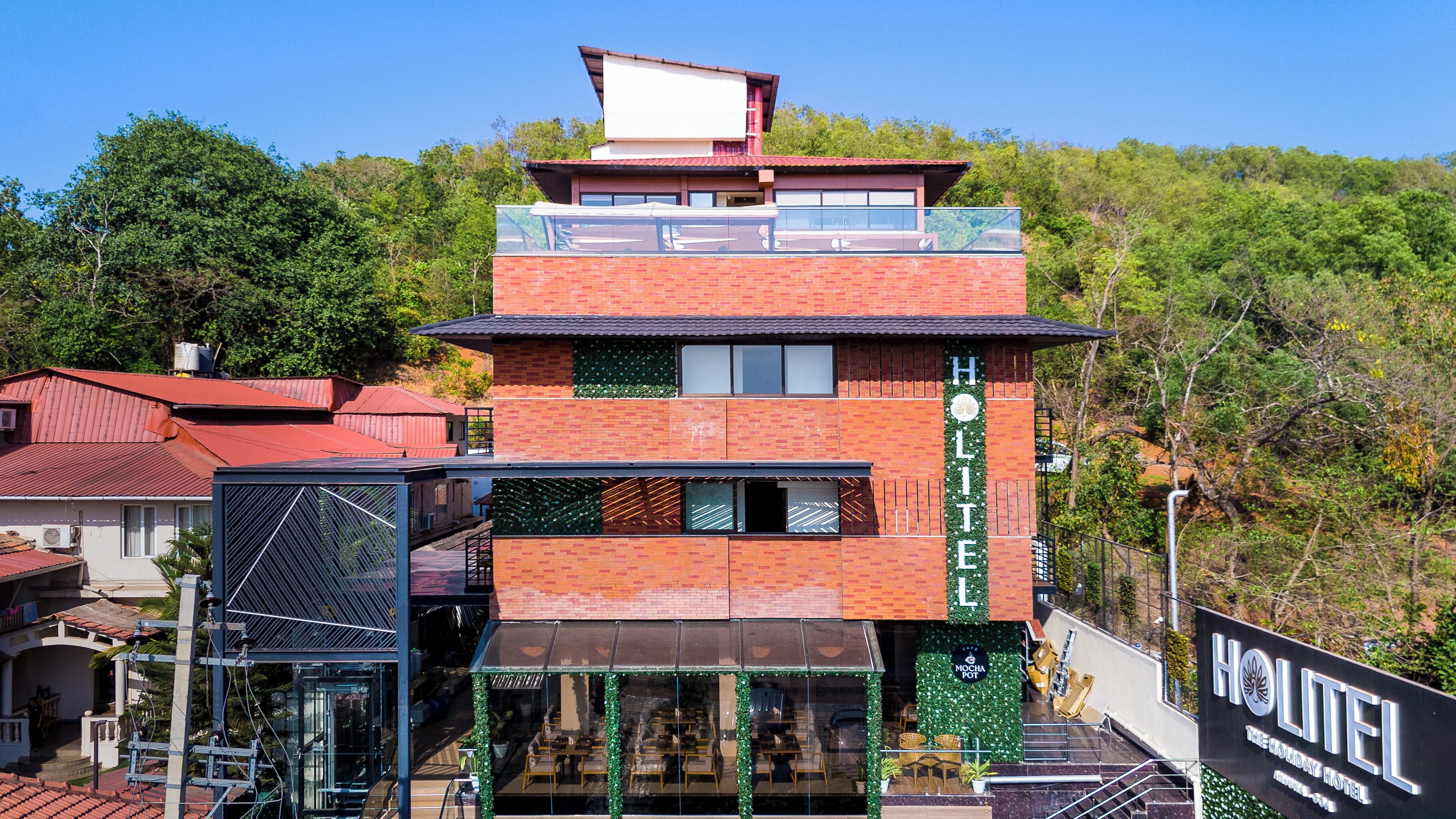Fachada da propriedade
