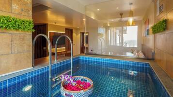 Outdoor pool, open 7:00 AM to 8:00 PM, pool umbrellas, pool loungers