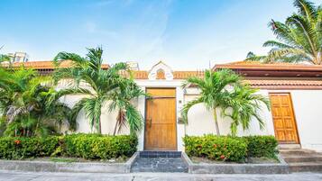 Fassade der Unterkunft