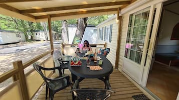 Mobil home TEXAS ECO 8 personnes | Terrace/patio