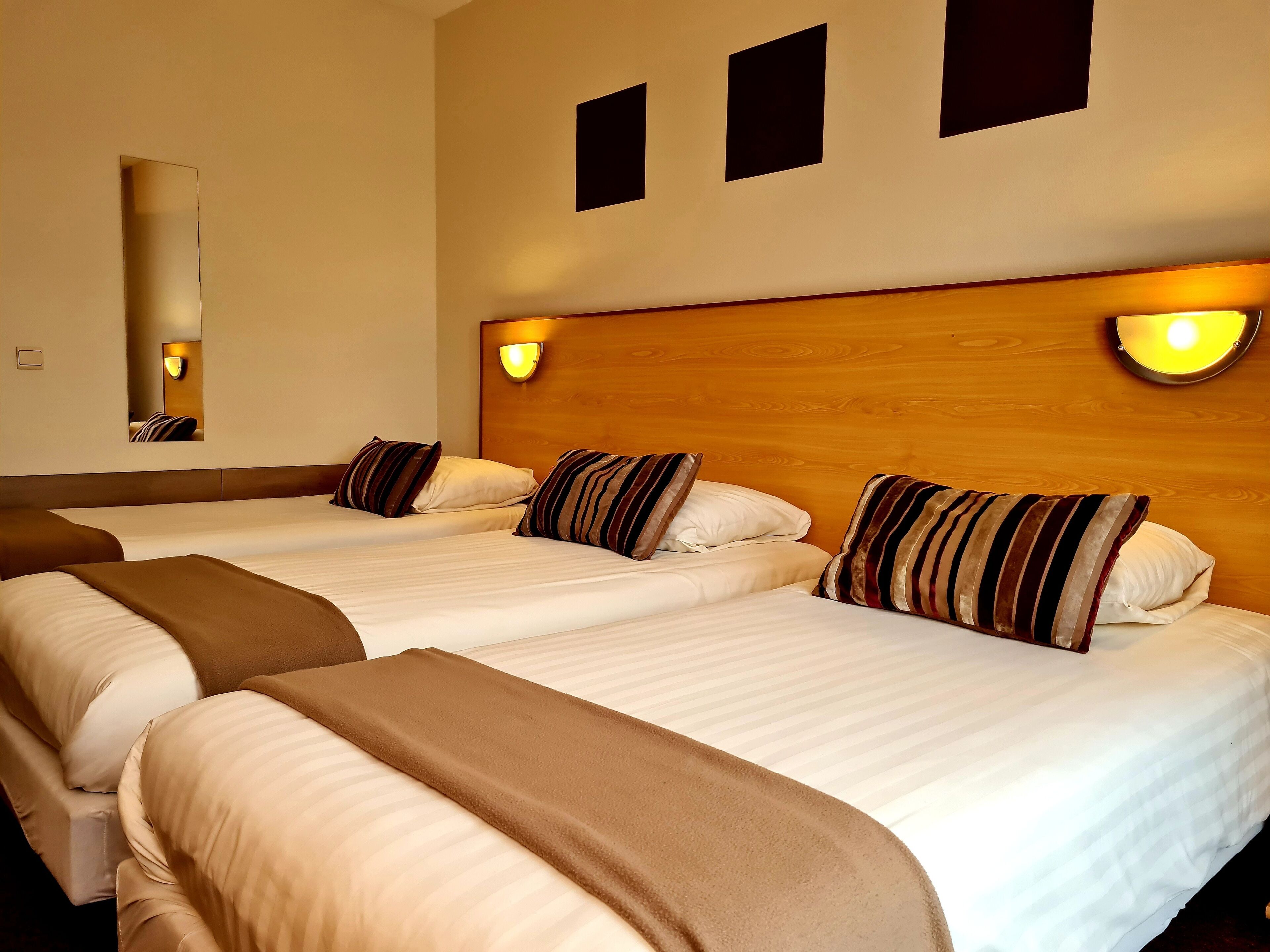 Driepersoonskamer | Een bureau, gratis wifi