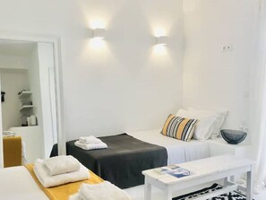 1 soverom, strykejern/-brett, reiseseng for barn og wi-fi (inkludert)