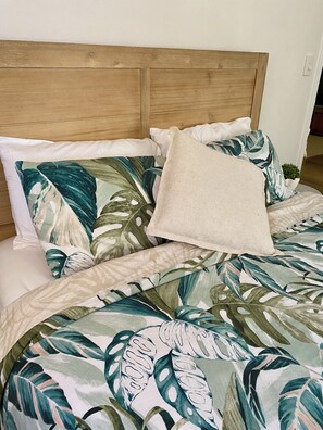 3 soverom, strykejern/-brett, wi-fi og sengetøy