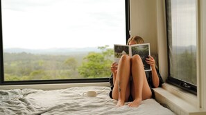 1 غرفة نوم وملاءات أسرّة