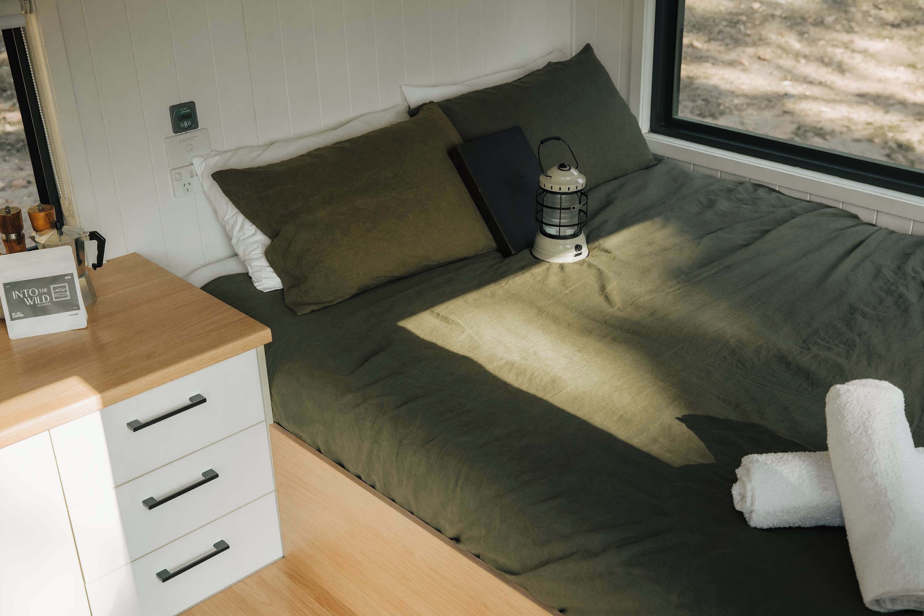 1 soveværelse, sengetøj