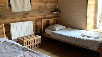 4 chambres, draps fournis