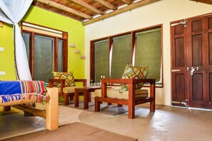 Deluxe-Ferienhaus | 1 Schlafzimmer, individuell dekoriert, individuell eingerichtet