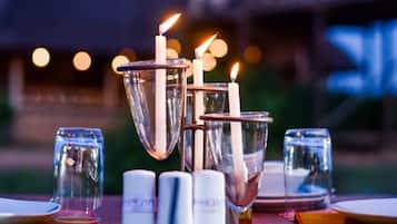 Front of property – evening/night