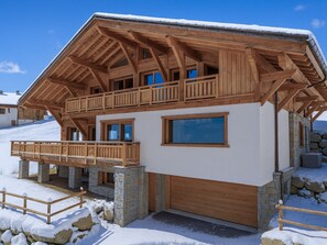 Exterior - Modern chalet in Combloux with pool and wellness area (Combloux)