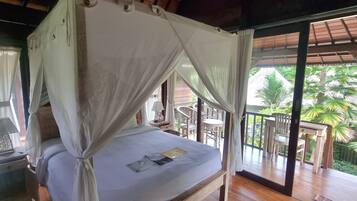 Villa Deluxe, acceso a la alberca | Vista desde la habitación