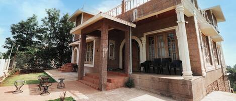 Fassade der Unterkunft