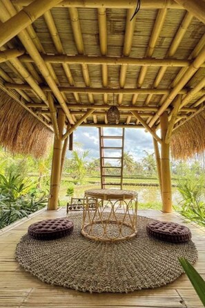 Kamar Double, pemandangan kebun | Pemandangan dari kamar