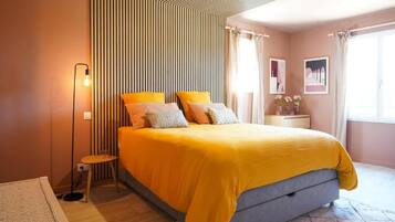 4 chambres, Wi-Fi gratuit, draps fournis