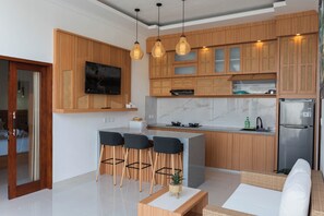 Deluxe-villa | Opholdsområde | Smart-tv