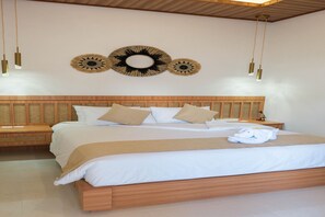 Deluxe-villa | 2 soveværelser, skrivebord, sengetøj