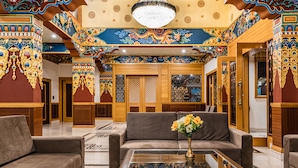 Sitteområde i lobbyen