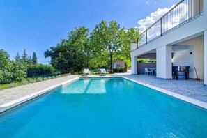 Una piscina climatizada
