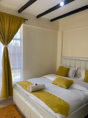 Apartemen, 3 kamar tidur | Didekorasi berbeda-beda dan dilengkapi dengan perabotan berbeda-beda