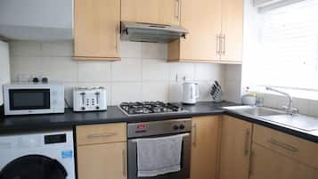 Microwave, oven, stovetop, toaster