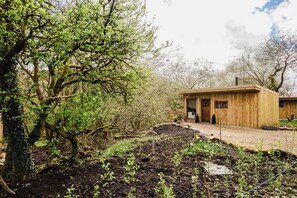 Deluxe Cabin, Ensuite (Black Moss Cabin ) | Exterior - A Place In The Pennines  (Huddersfield)