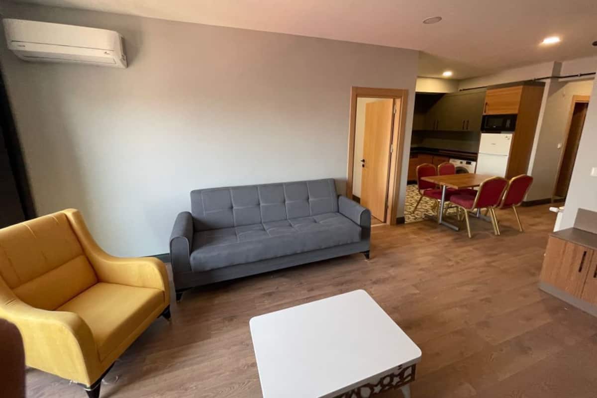 Basic Apartment | Living area | Flat-screen TV