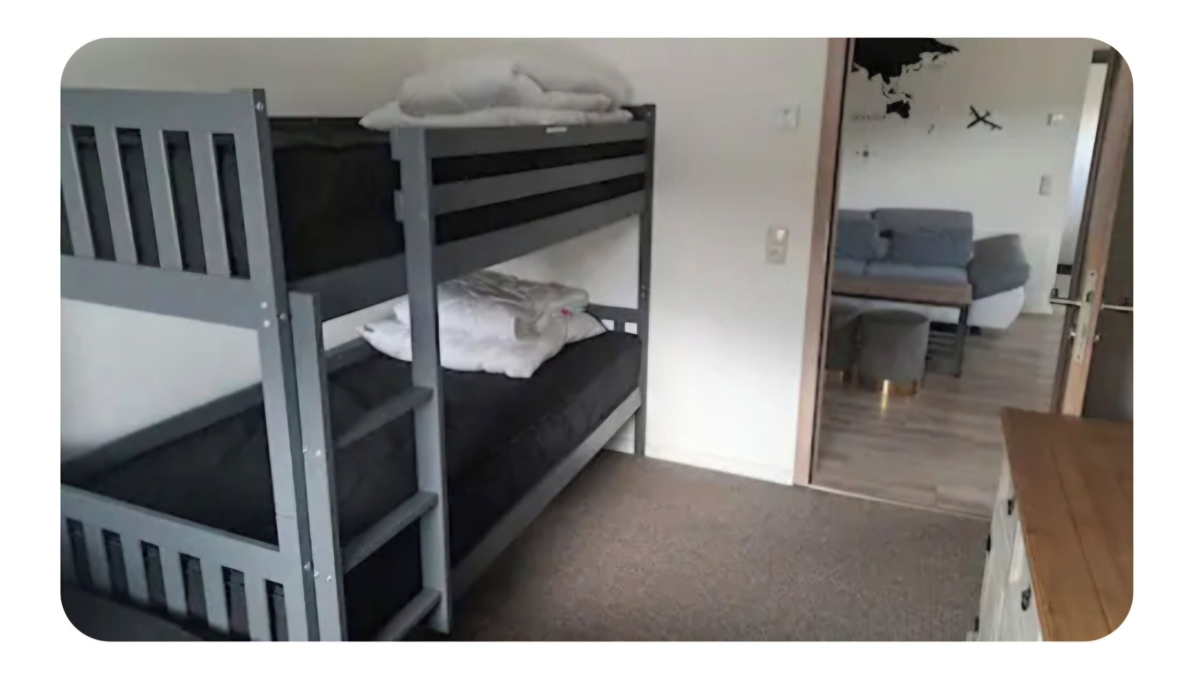 1 slaapkamer, een strijkplank/strijkijzer, gratis wifi