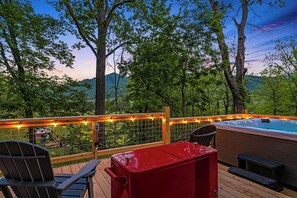 House (6 Bedrooms) | Interior - Hot Tub, Game Room & Fire Pit: Canton Log Cabin (Canton)
