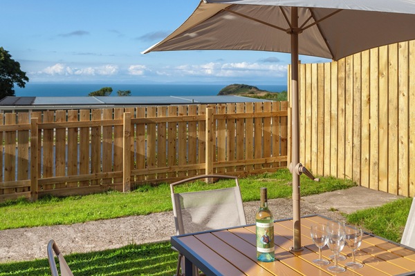 Seaview Two Bedroom Apartment with Garden | Terrace/patio