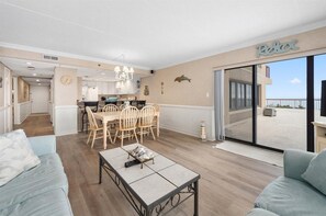 TV, DVD player - Gorgeous 3 Bedroom Rainbow Condo with Ocean Views and Outdoor Pool! (Ocean City)