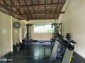 Fitness facility - Flat Village,segurança,sossego,diversão Para Família ao Lado Doaldeia das Águas (Barra do Piraí)